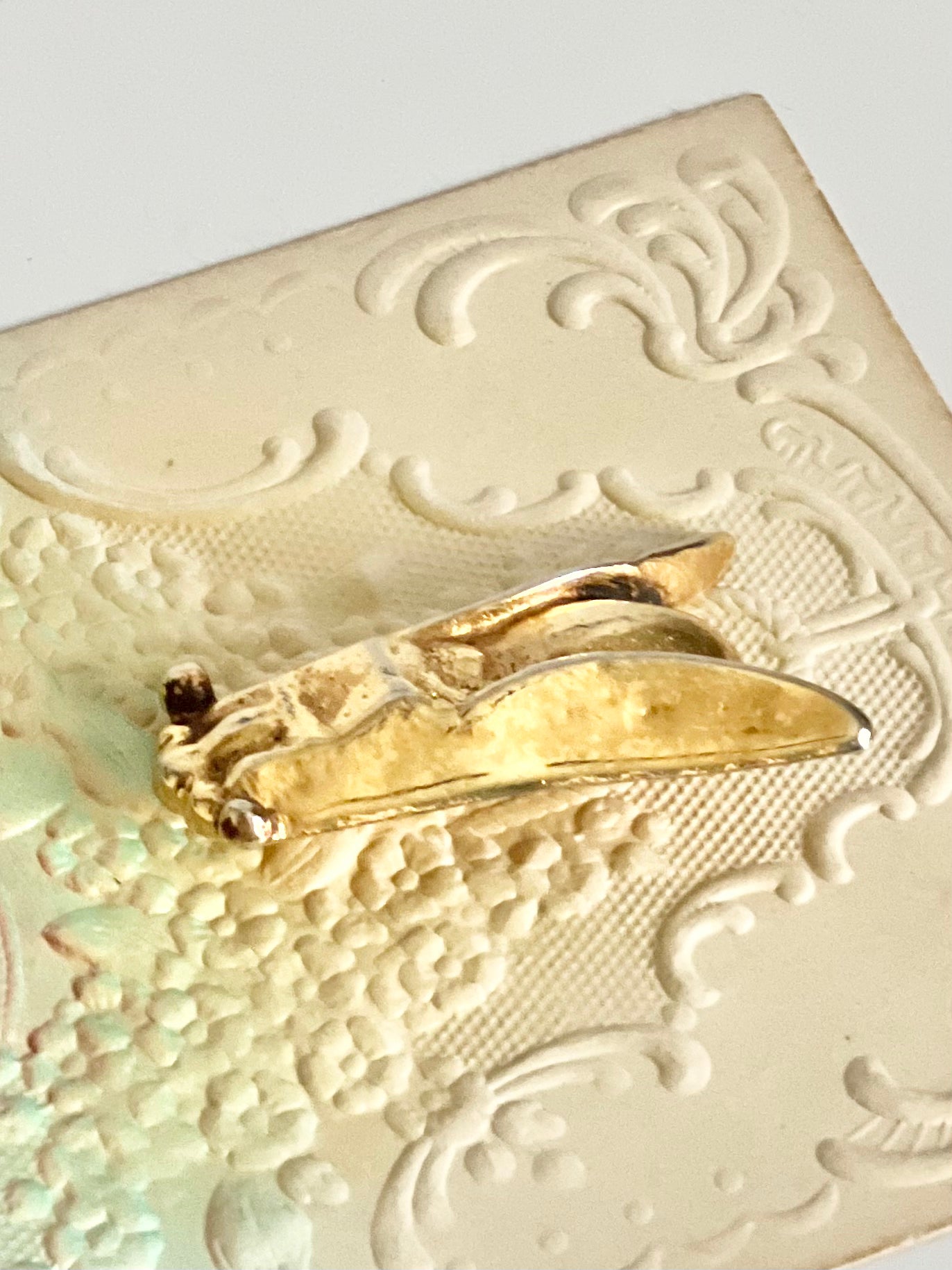 Vintage Alva Museum Replica Cicada Bug Brooch Pin