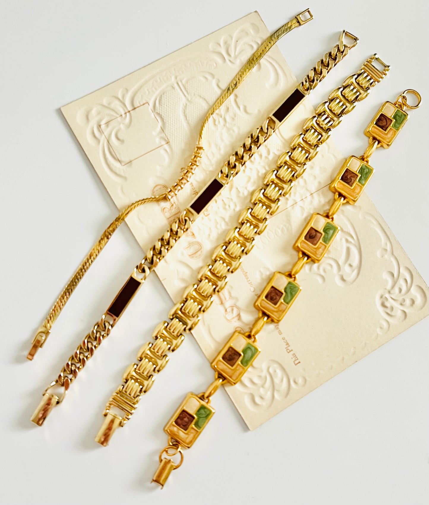 Pick Your Own Fall Chain Bracelet Stack