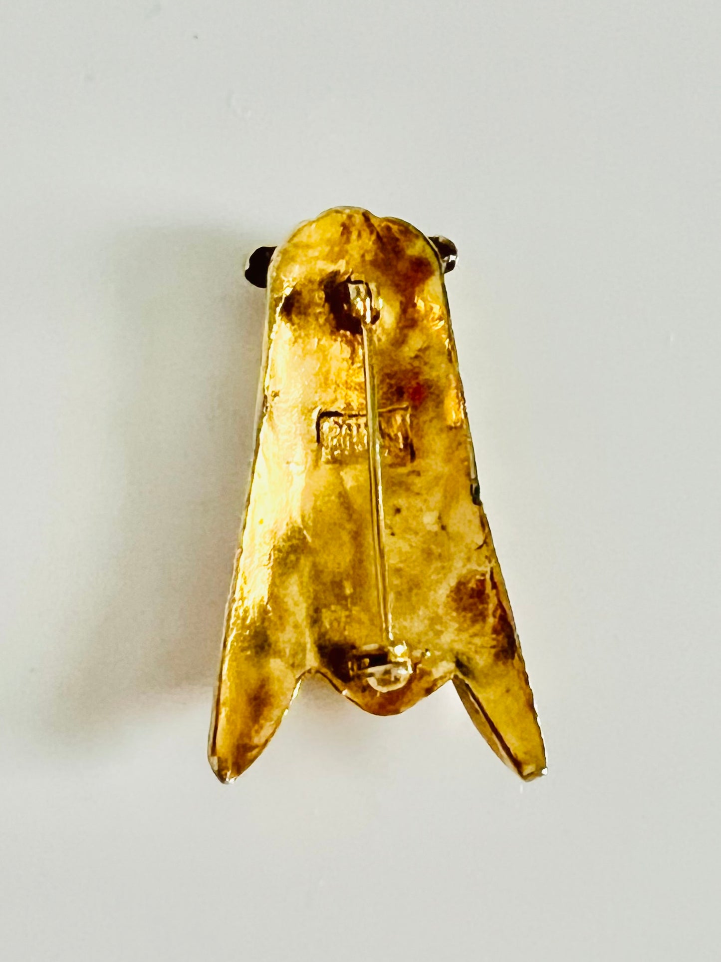Vintage Alva Museum Replica Cicada Bug Brooch Pin