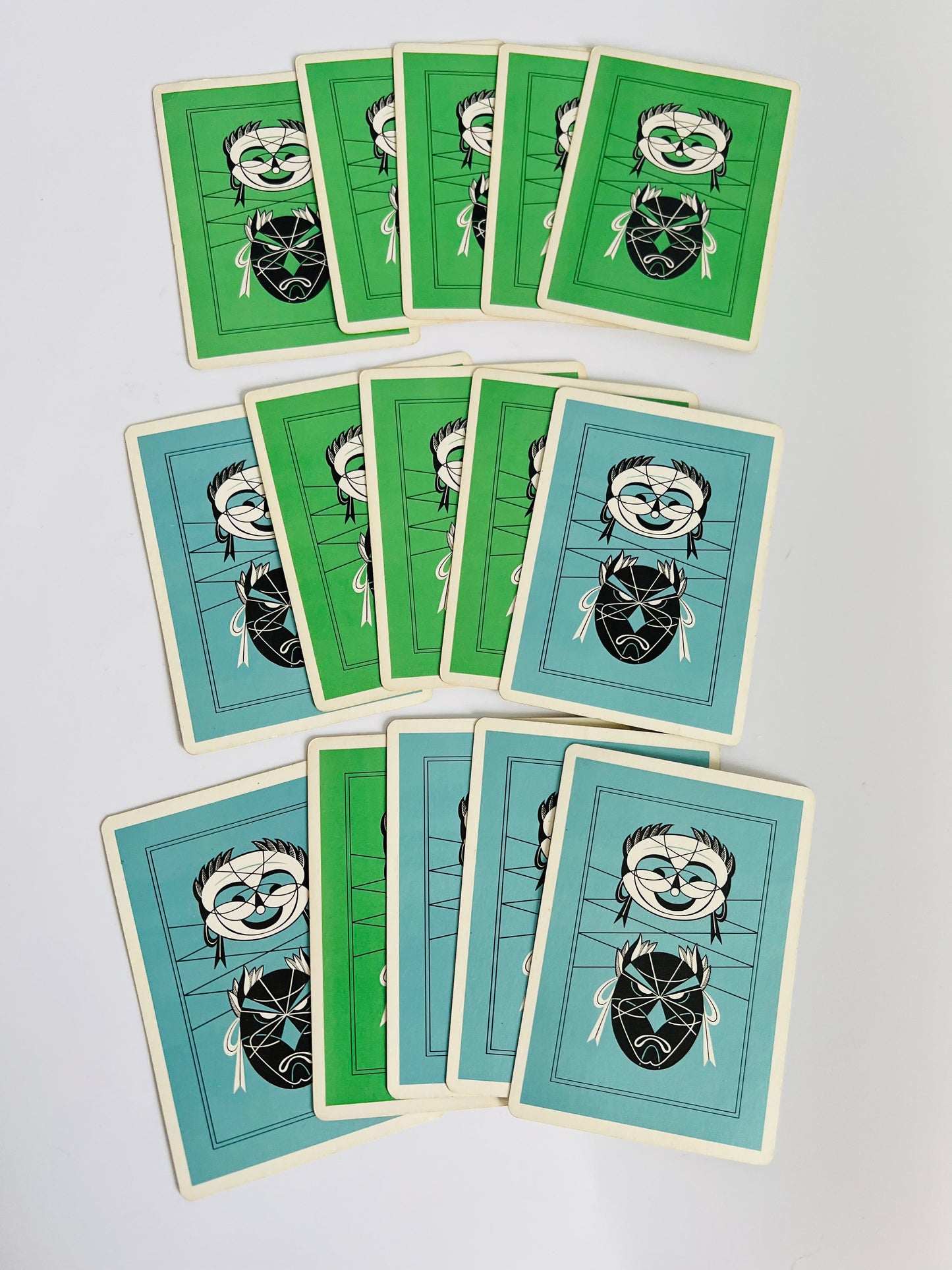 Vintage 1950s Vargas Girls Playing Cards Set of 15