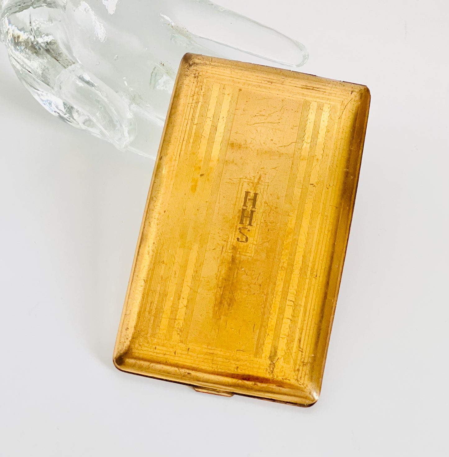 Vintage 1940s Elgin American Large Cigarette Case