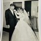 Vintage Bride With Father 1956 Wedding Photo