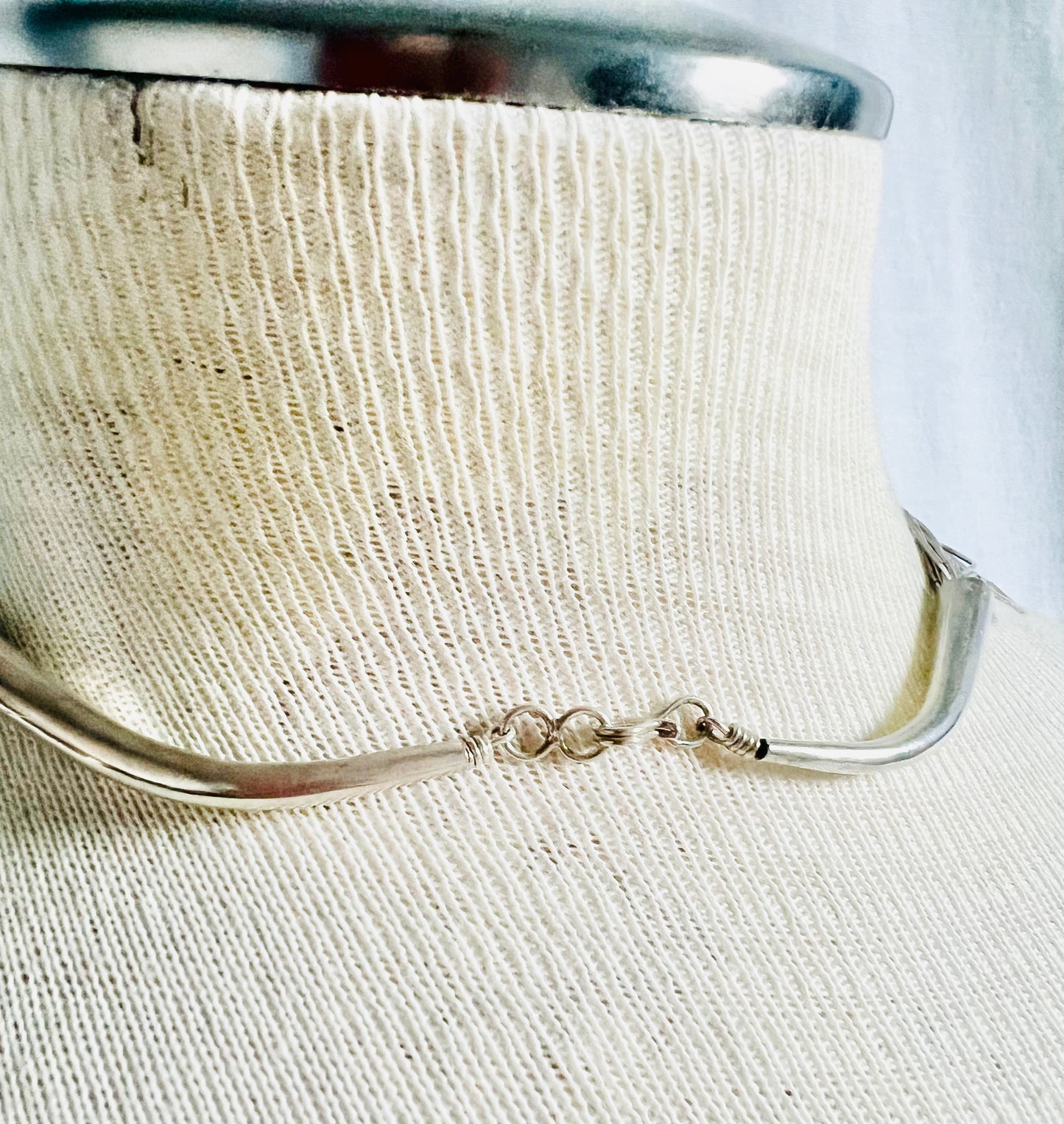 Vintage Liquid Sterling Multistrand Necklace