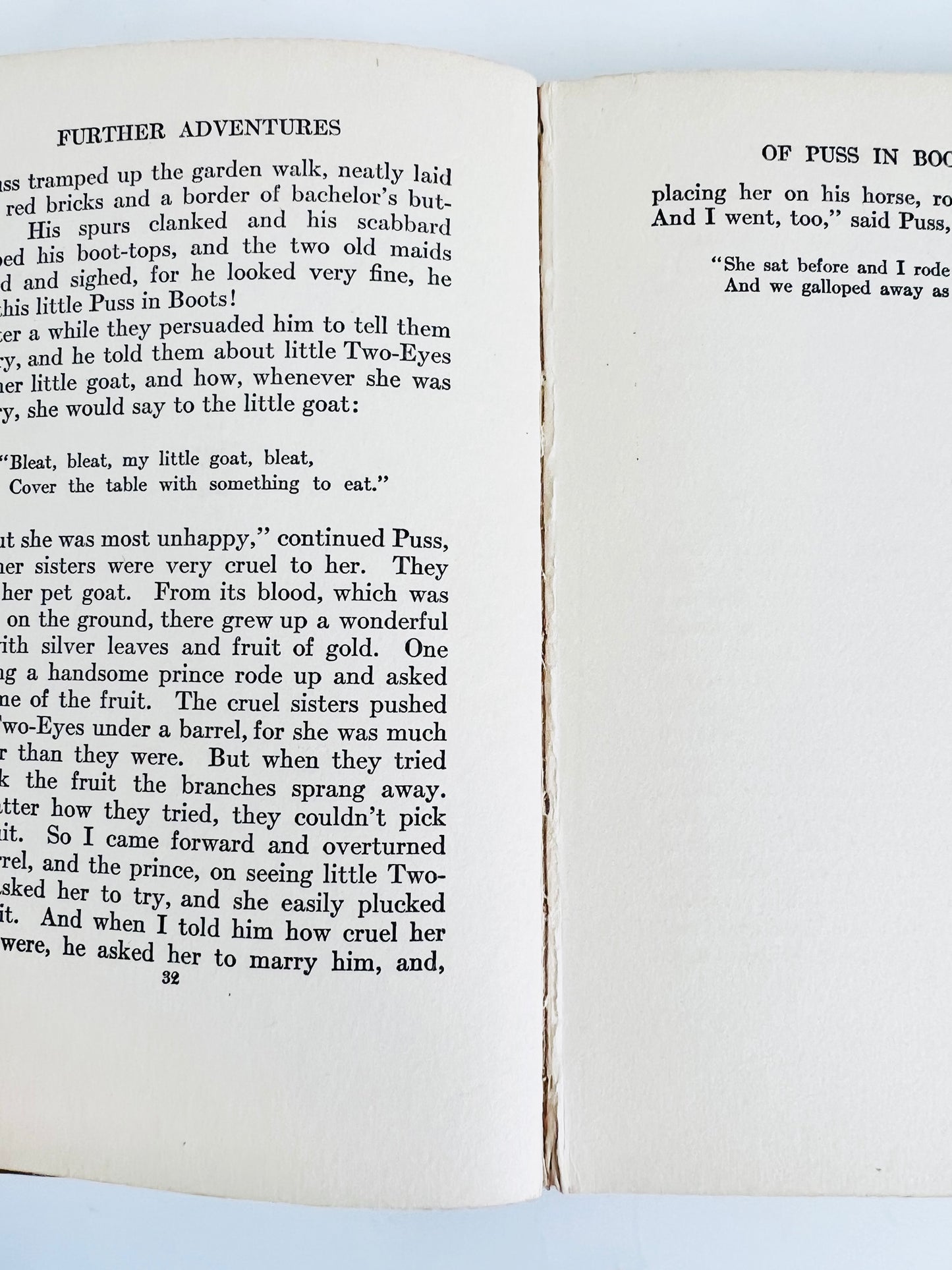 Antique Puss In Boots Jr. Harper Brothers 1917 Edition