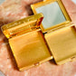 Vintage Midcentury Gold Dorothy Gray Set of 2 Mirror Compacts