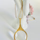 Vintage Deco Style Magnifying Glass Necklace