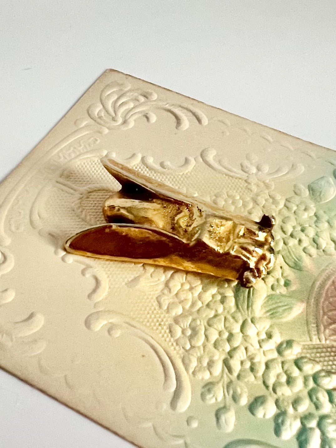 Vintage Alva Museum Replica Cicada Bug Brooch Pin