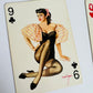Vintage 1950s Vargas Girls Playing Cards Set of 15