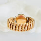 Vintage Carmen D.F.B Co. 1940s Gold Filled Locket Sweetheart Bracelet