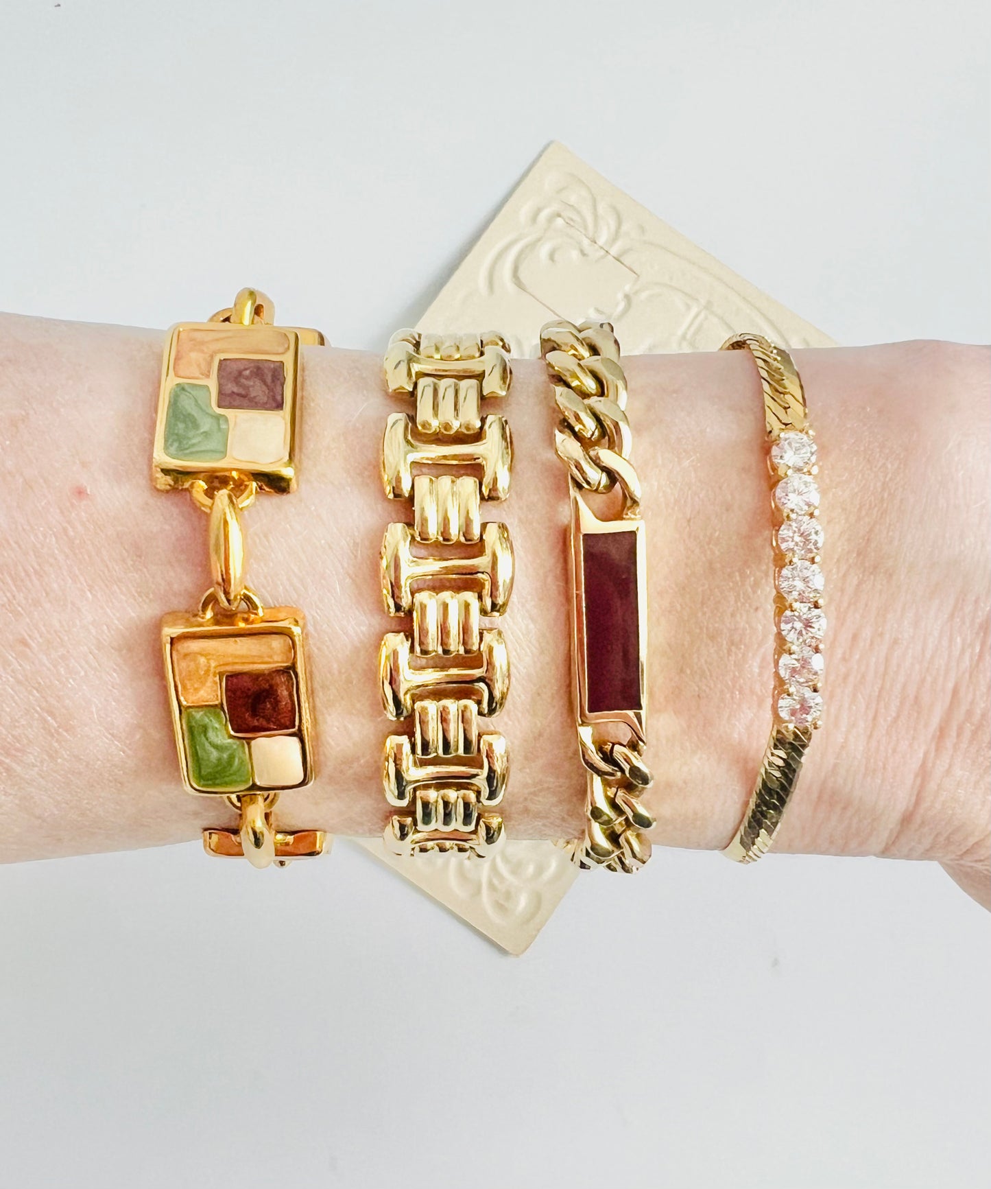 Pick Your Own Fall Chain Bracelet Stack