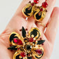 Original by Robert Stunning Brooch and Earrings Set