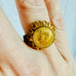 Vintage John F. Kennedy Western Germany Brass Ring