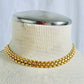 Vintage 1980s Monet Gold Plated Book Chain