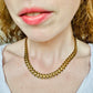 Vintage 1980s Monet Gold Plated Book Chain