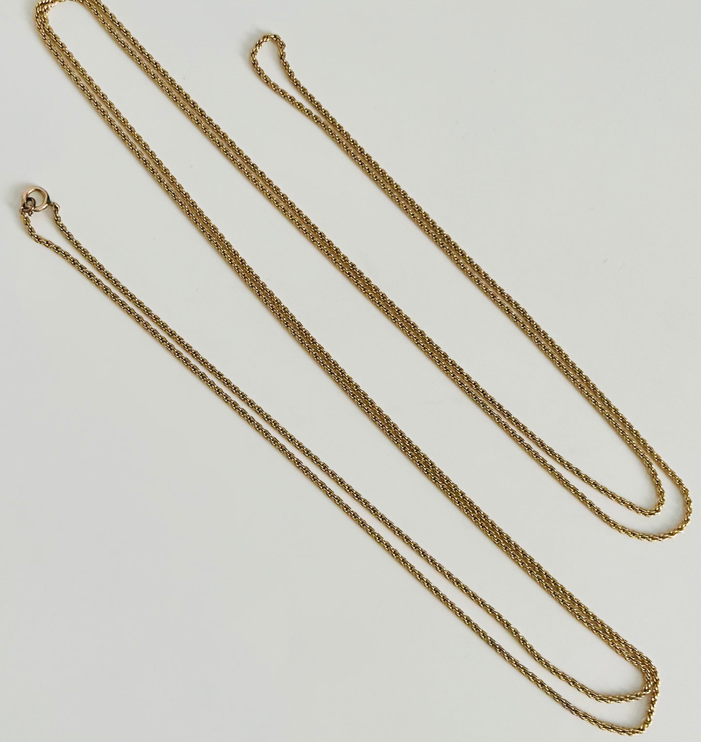 Vintage Very Long 14k Gold Filled Dainty Chain