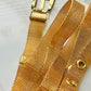 Vintage 1970s Gold Whiting and Davis Style Mesh Belt