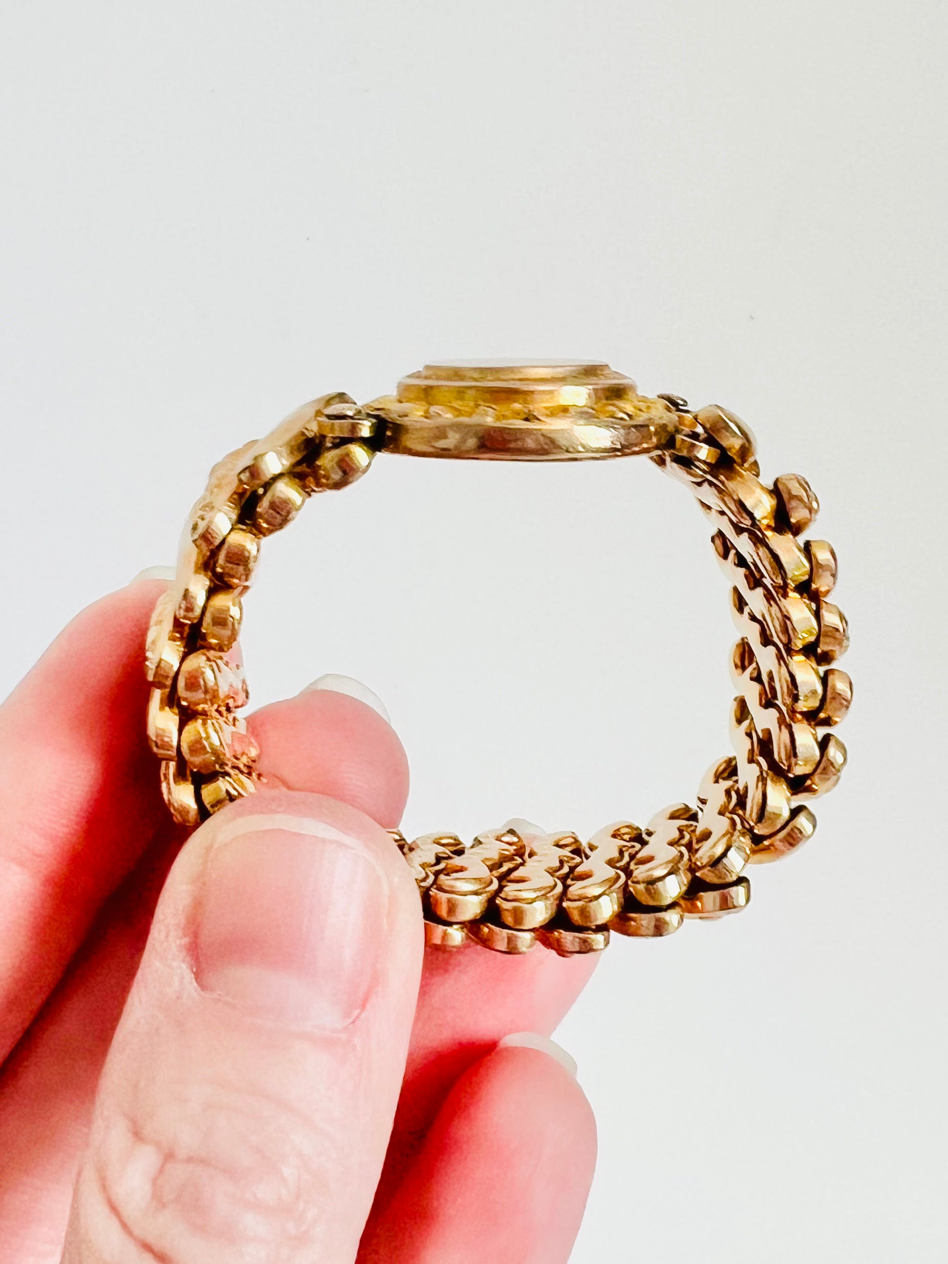 Vintage 1940s Sweetheart Bracelet by D.F. Briggs