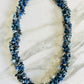 Vintage Blue Lapis Layered Statement Necklace
