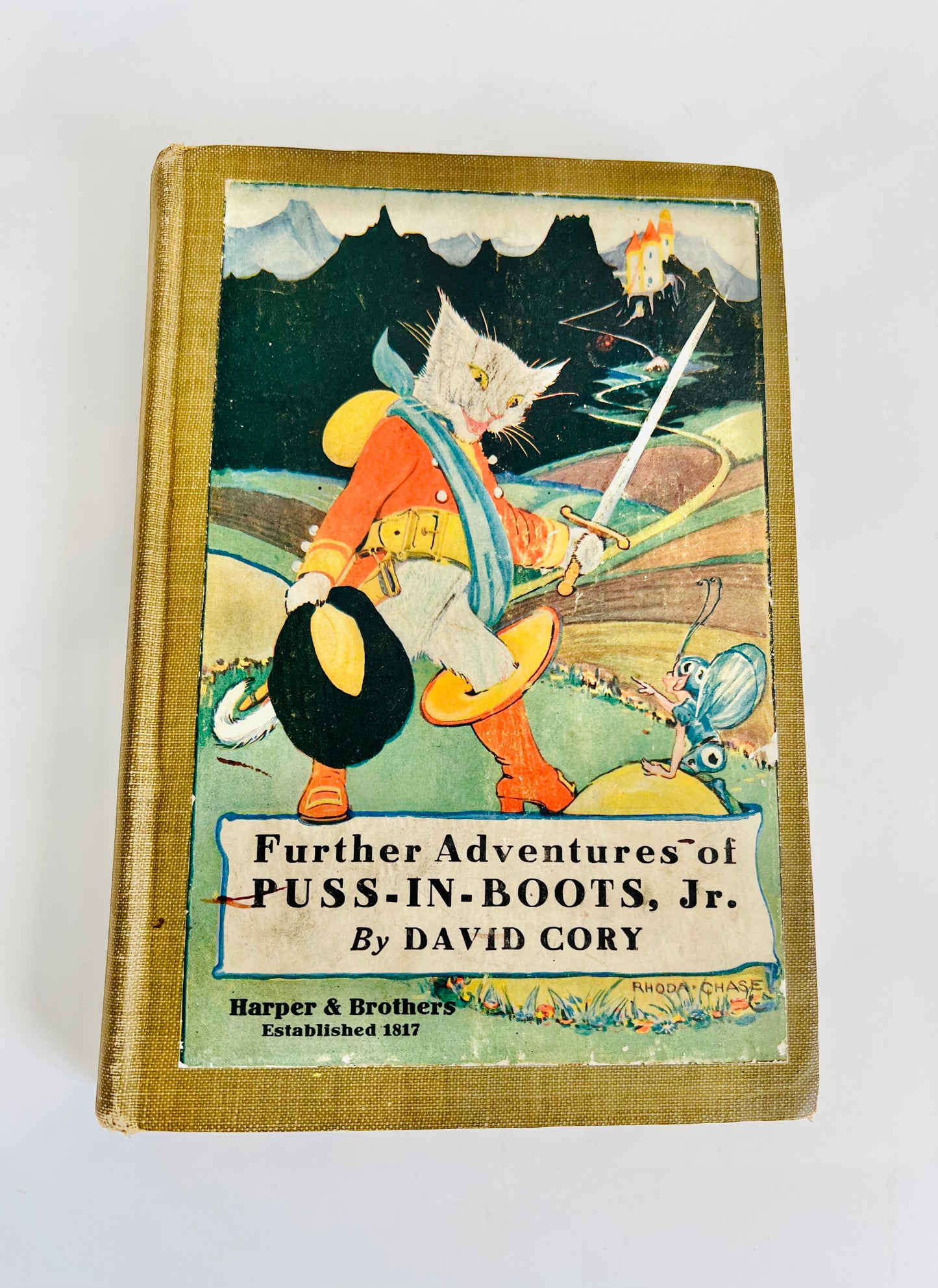 Antique Puss In Boots Jr. Harper Brothers 1917 Edition