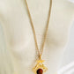 Vintage Park Lane Double Panther Rhinestone Necklace
