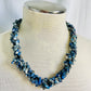 Vintage Blue Lapis Layered Statement Necklace